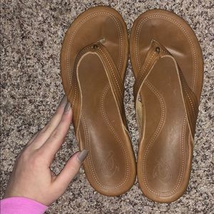 Brand new OluKai flip flops